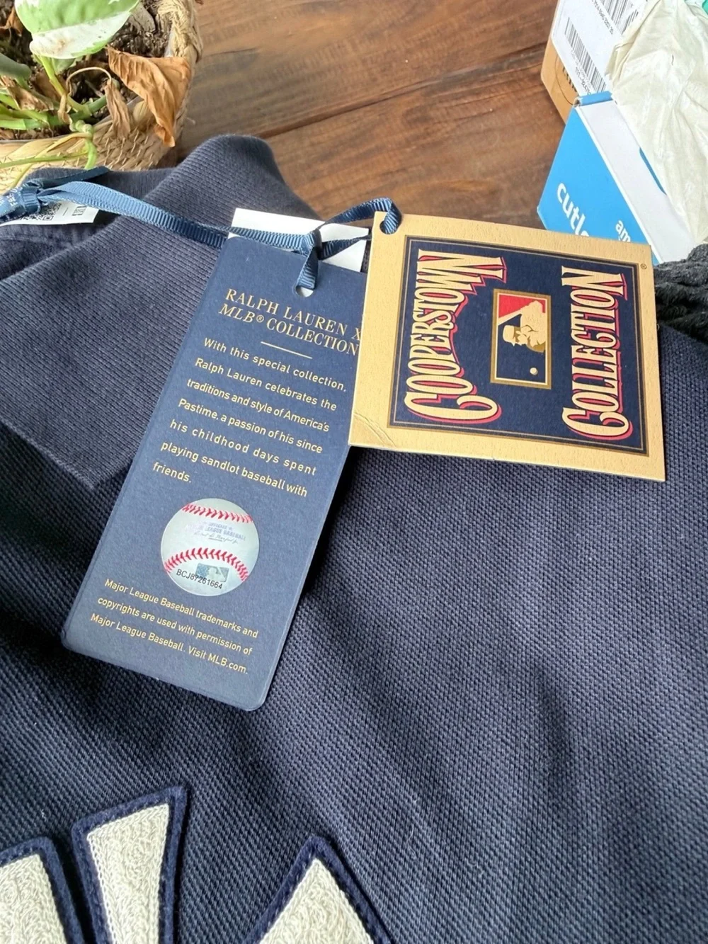 Ralph Lauren Polo Cooperstown Collection   NY Yankees Polo Shirt